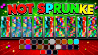 Not Sprunke mod characters