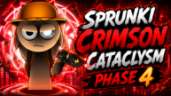 Crimson Cataclysm Sprunki characters